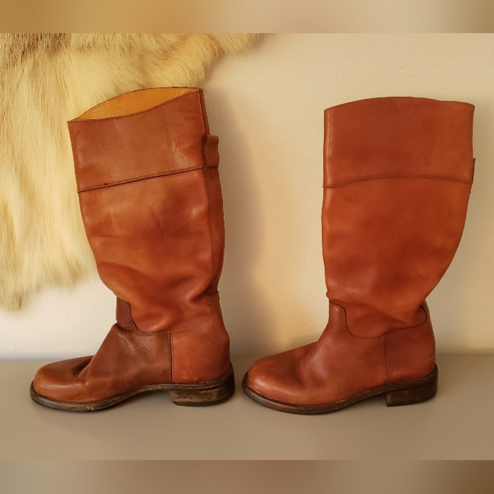 MSM Leather Knee-high Boots